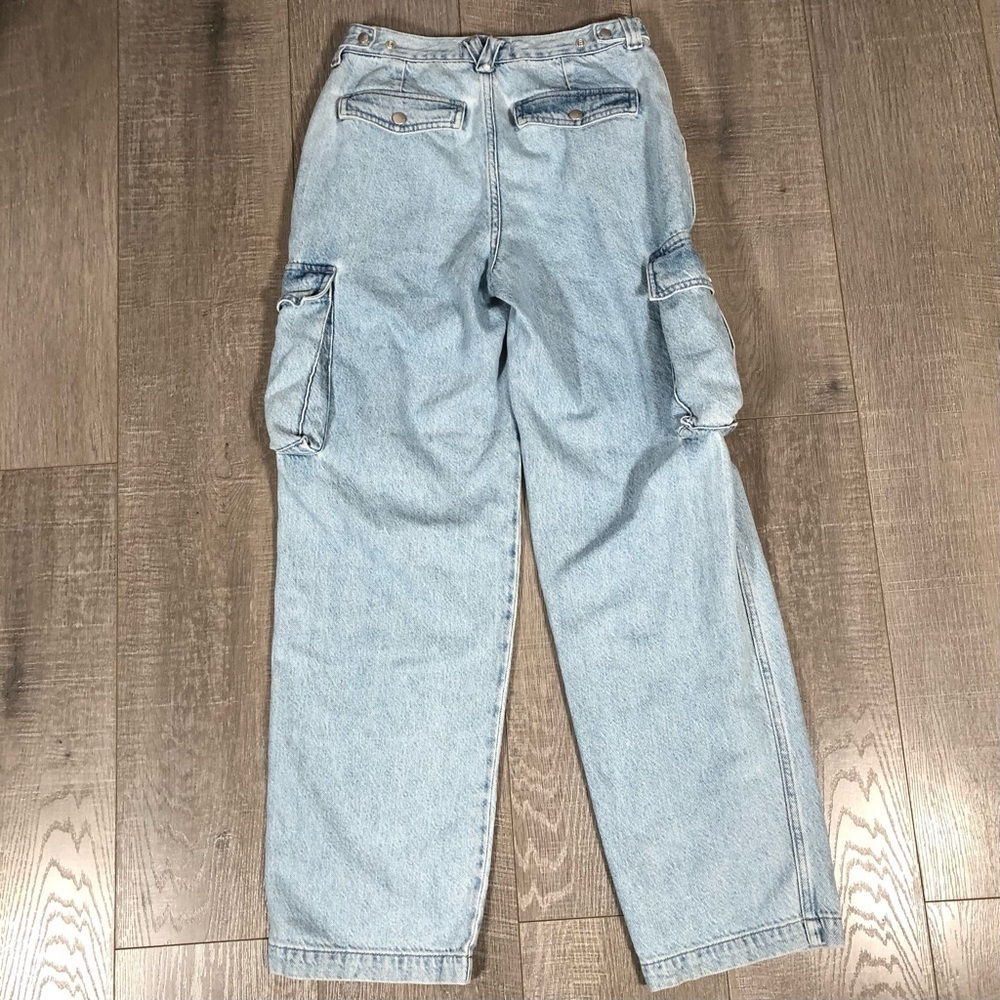 MADEWELL Women’s Low-Slung Straight Cargo Jeans Size 25 - Picture 3 of 10